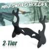 Anime Weapon Bracket DIY Displays Stand Model Gun Knife Samurai Sword Katana Holder Universal Frame Game Tool Box Gift Boy Toys 2