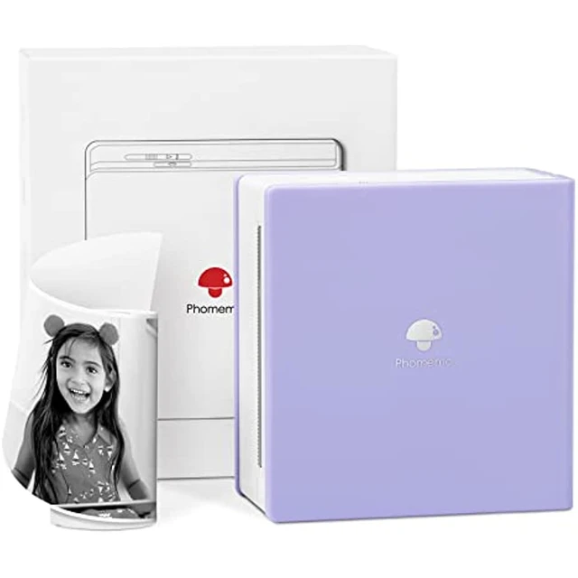 Mini Printer Sticker T02 Thermal Printer Bluetooth Wireless Portable Phone  Printer Small Instant Pocket Printer for Children DIY - AliExpress