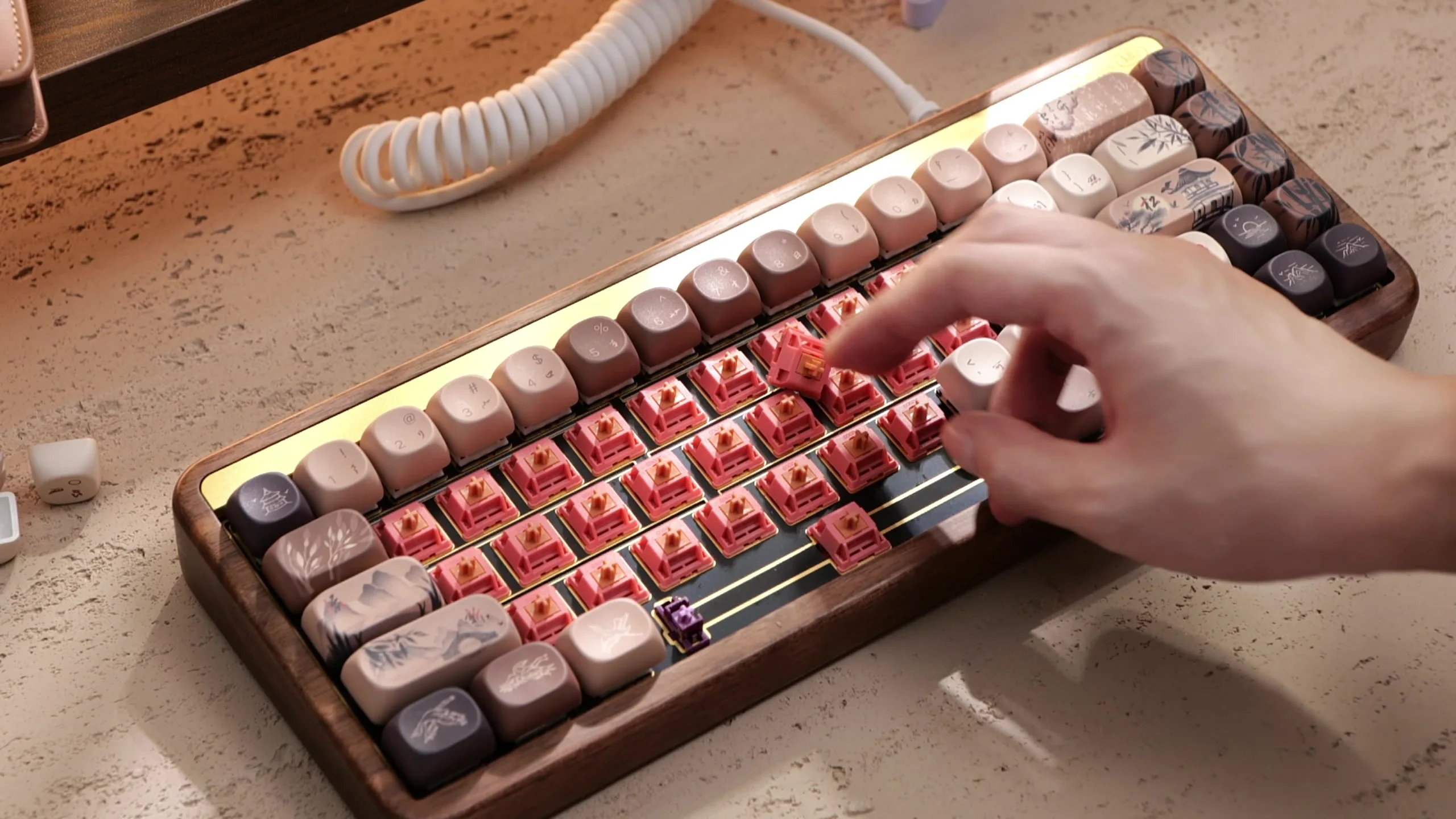 キーボード Akko Rosewood 45 x 2 Buy Akko Rosewood Switches 45 Pack [6925758630283] | PC Case