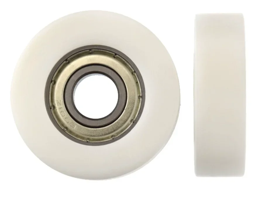 Ruota In Nylon Per Porte Scorrevoli BS60845-14, Rullo Guida Per Cancello In Ferro 8x45x14mm - Foto 7