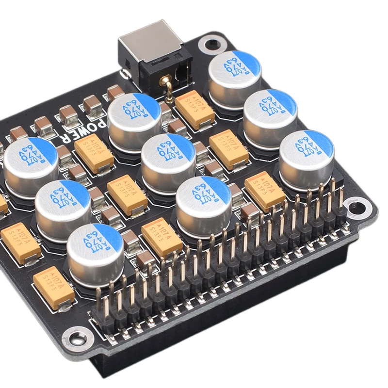Nova Placa de Decodificador Áudio Dac Es9038q2m Fibra Coaxial Alta Fidelidade I2s Dop Analógico 768k 32bit Dsd512 Filtro Placa Energia para Raspberry pi - Imagem 2