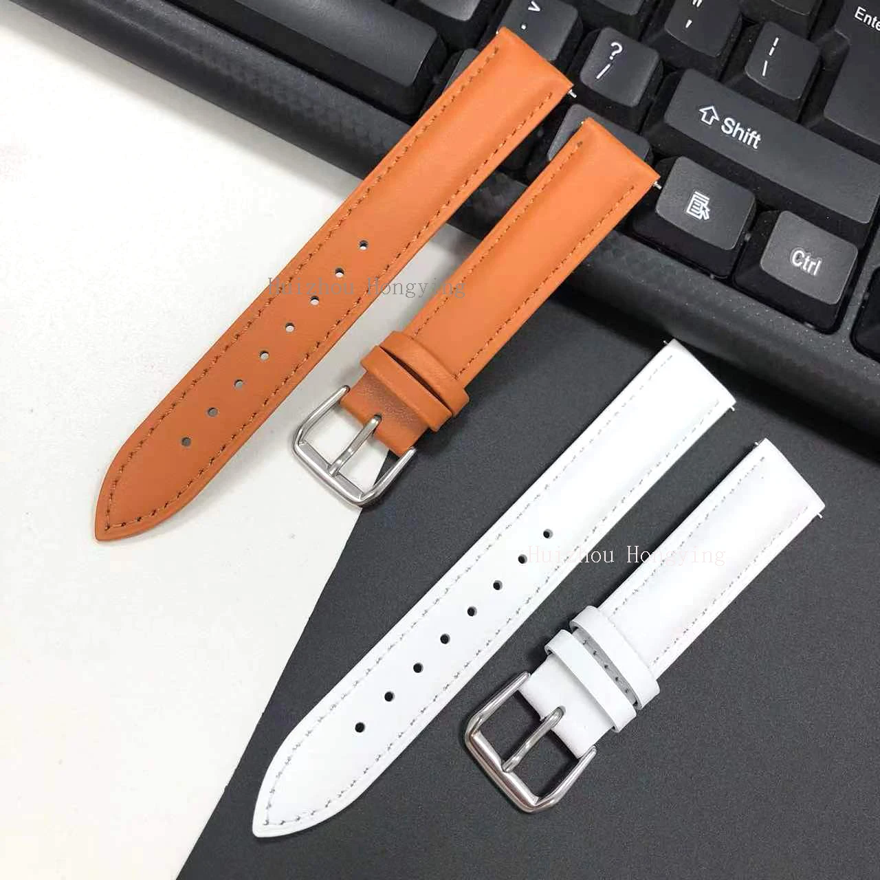 Stylish PU Leather Smart Watch Strap – 18mm/20mm Bracelet Collection