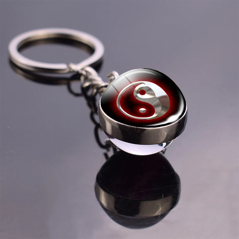 【Soulpussycat】 SOULBALL YIN-YANG keychain SOULPUSSSYCAT SOULBALL™ YIN-YANG keychain (green