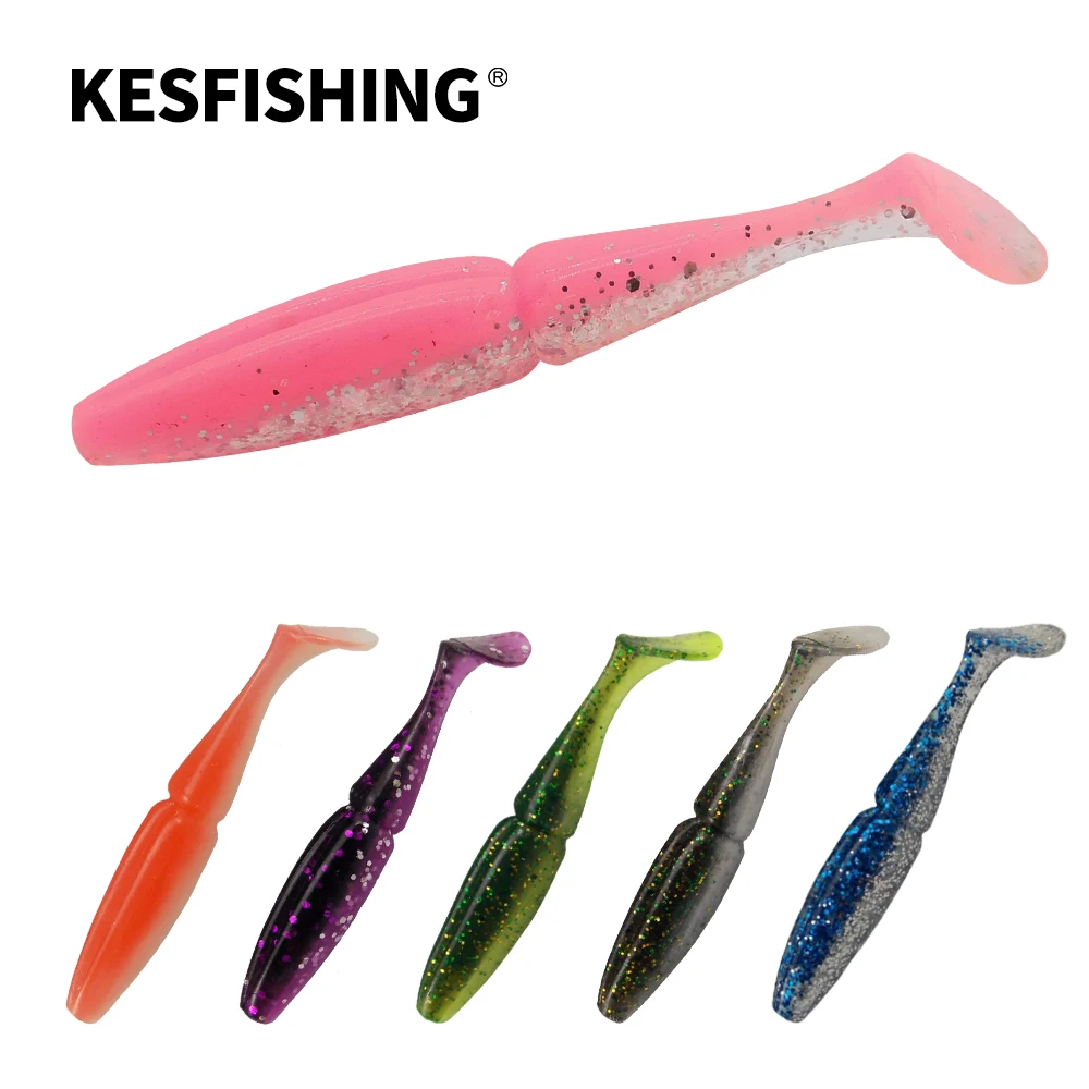 Мягкие приманки KESFISHING Shad Easy Shiner 2 дюйма