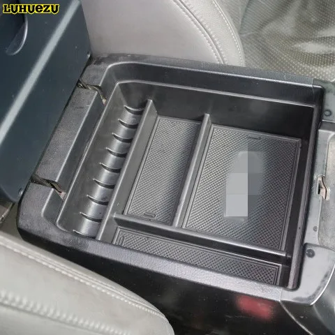 Non-Slip Central Armrest Container Stowing Box Refrigerator Cover Mat For Toyota Land Cruiser Prado FJ 120 2003-2009 Accessories