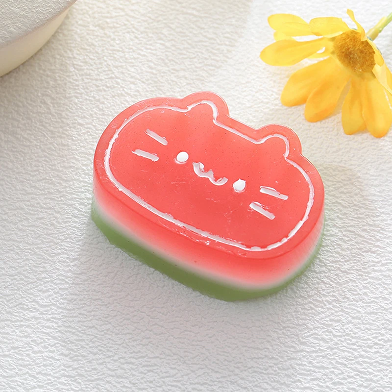1PC Antistress Foot Simulated Watermelon Decompression Toys Kawaii Antistress Stress Relief Slow Rising Toys 6