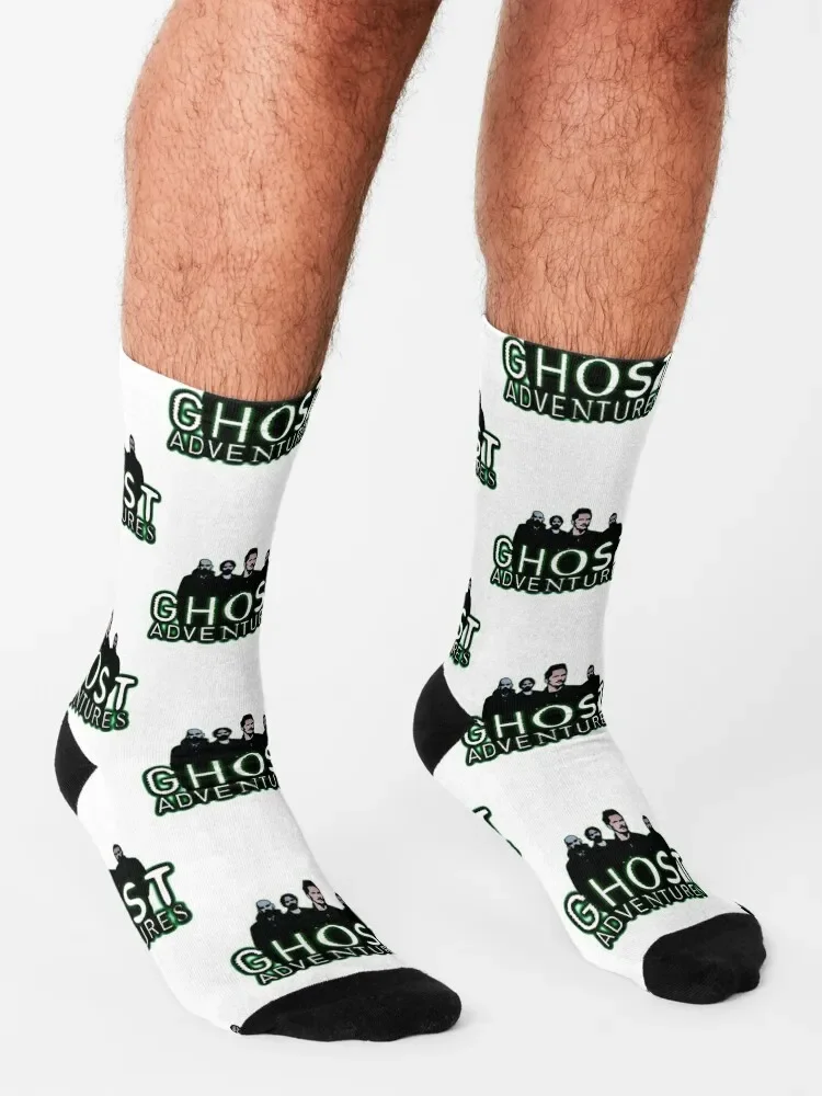 Ghost Adventures T-ShirtGhost Adventures CrewSocks Run cartoon socks hockey compression stockings for women