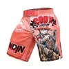 Custom Men No Gi MMA Shorts Jiu Jitsu Fighting Training Shorts For Men Sublimation Elastic waist Grappling Muay Thai  Shorts 5