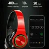 Casque Bluetooth sans fil antibruit avec micro, casque pliable, adaptateur Bluetooth, TV