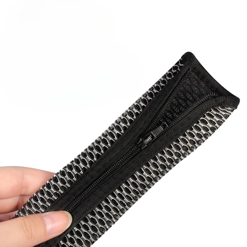 Replacement Headband Cover For EDIFIER W855BT Headphones Mesh fabric zipper head beam protective cover