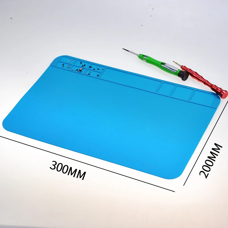 단열 작업 매트 내열성 납땜 스테이션 수리 절연 패드 절연체 패드 유지 보수 플랫폼 30X20cm