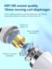 TWS Bluetooth Earphone 9D Stereo Wireless Headphone in-Ear HiFi Earbud HandsFree Headset with Microphone for Xiaomi iPhone 5