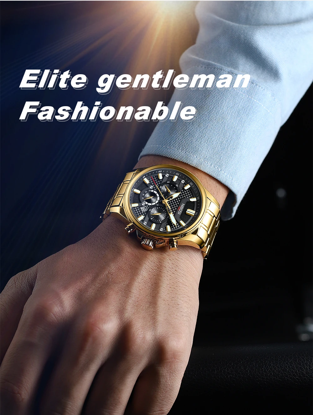 Men's & Stainless Watch 2512 Nibosi