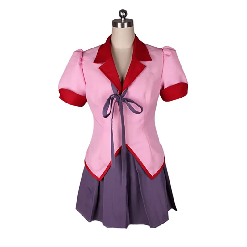 Bakemonogatari Monstory Hanekawa Tsubasa Cosplay Costume top+skirt any Size for Halloween christmas party men women costume - AliExpress 200000532