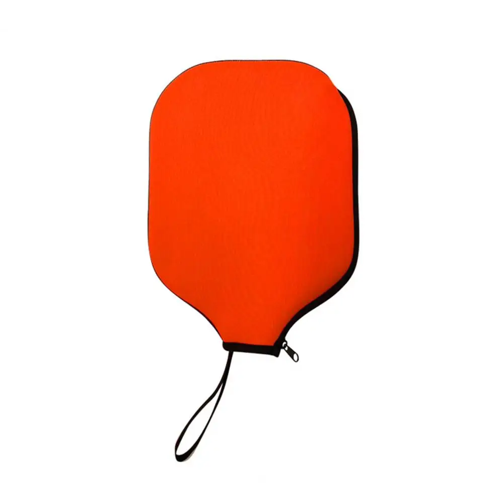 Pickleball Paddle Covers Racket Sleeve with Lanyard Waterproof Neoprene - Picture 12 of 19