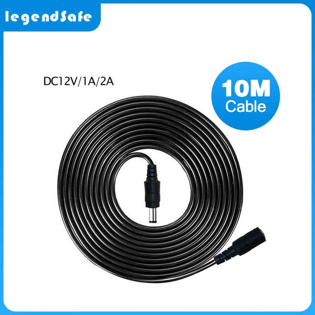Extend Your Power Reach with the 6 Meters DC 12V Power Extension Cable