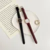 Ladies Watch Leather Strap Analog Quartz Fashion Temperament Ladies Watch Elegant Woman Accessories for Women moda mujeres 1