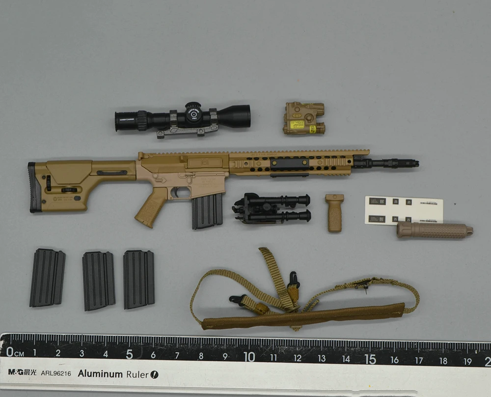 

Easy&Simple 1/6th ES 26043SD Maritime Raid Force Military Free Fall Insertion VBSS M110K Weapon Set Model For Doll Action