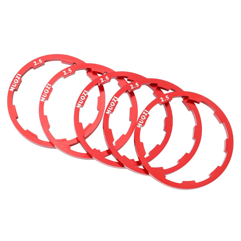 Bike Cassette Gasket Freehub Body Washer Freewheel Spacers Bicycle Hub Washer Hub Tower Base Spacer Ring Multiple Specifications