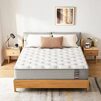 California King Mattress, 12 Inch Hybrid Gel Memory Foam Mattress with Pocket Springs, California King Size Mattress 1