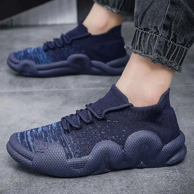 

Luxury Brand Men's Sports Shoes Soft High Top Sneakers Sho Men Sport Shoes 2023 Daddy Men Running Shoes Sneakers Wit Tennis Wit