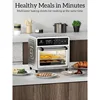 Air Fryer Oven Combo, 12.6 Quart Compact Microwavable Countertop Oven, 9 Presets and 1 DIY Function 4