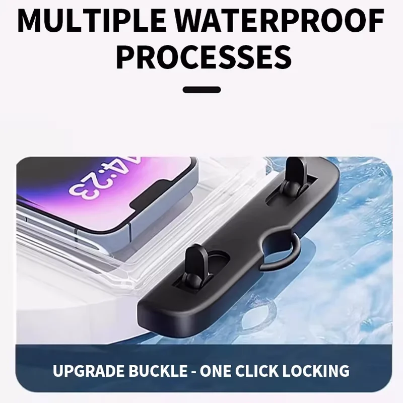 Waterproof Universal Underwater Phone Protection Case with Lanyard