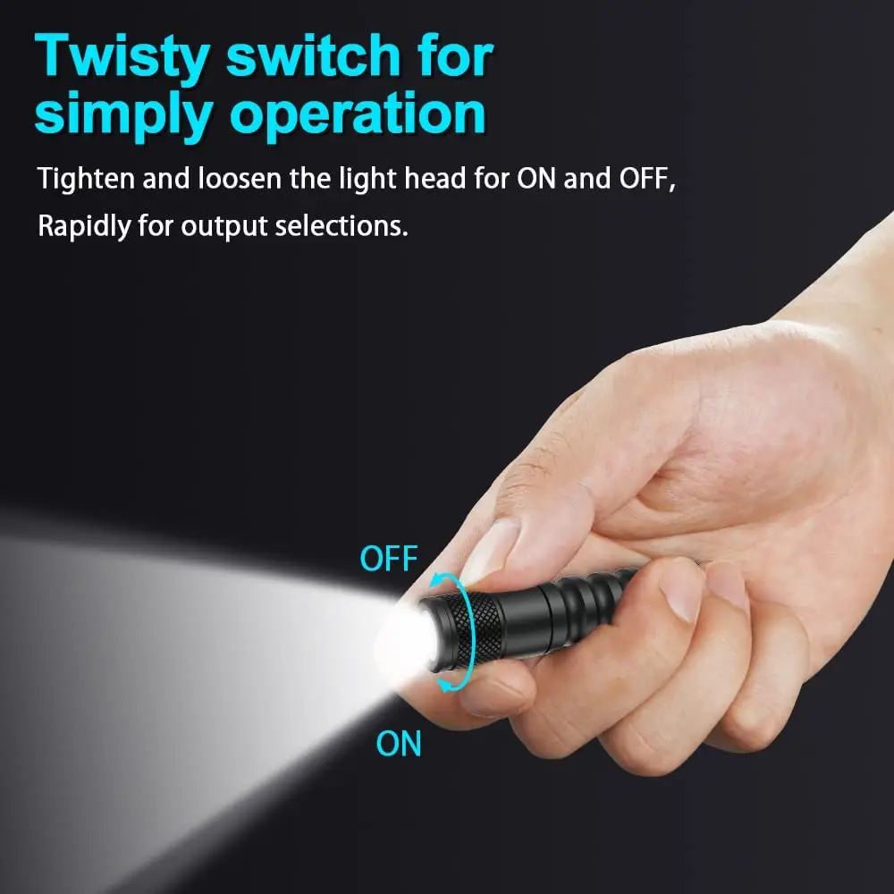 【新品未使用】LUMINUS PREP PRO Lumintop EDC01 XP-G3 120 Lumens Mini EDC Flashlight 3 Modes