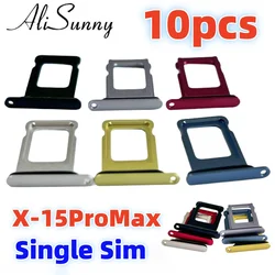 Set of 10 Single Sim Card Tray Holders - Sim Nano Adapter Slot Fix Parts (10x for iPhoneX)