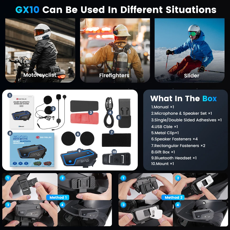 Рисунок 6 - GEARELEC GX10 Bluetooth Мотоцикл