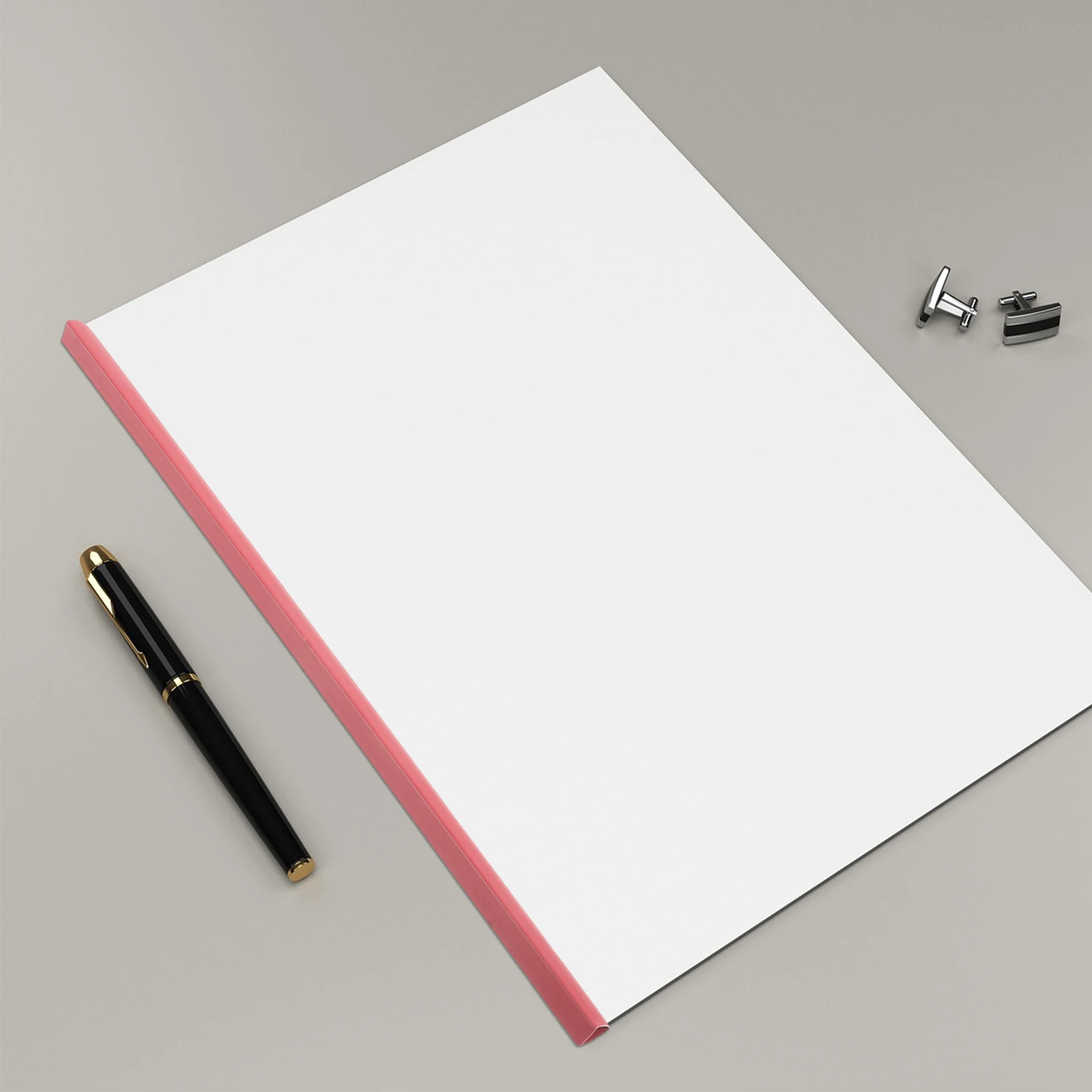 25pcs Binding Bars Report Covers File Folder Binder Sliding Bars For A4 And Letter Size Paper School Business Students Office - 6