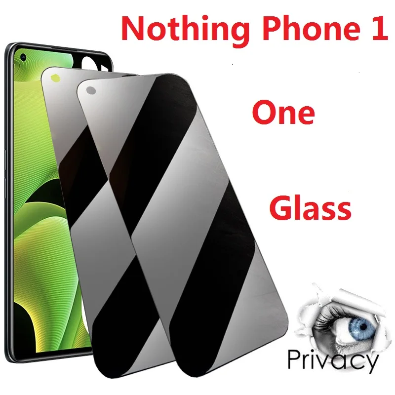 

10PCS Spy Privacy For Nothing Phone 1 One (1) Tempered Glass Anti Spy Film Screen Protector For Nothing Phone 1
