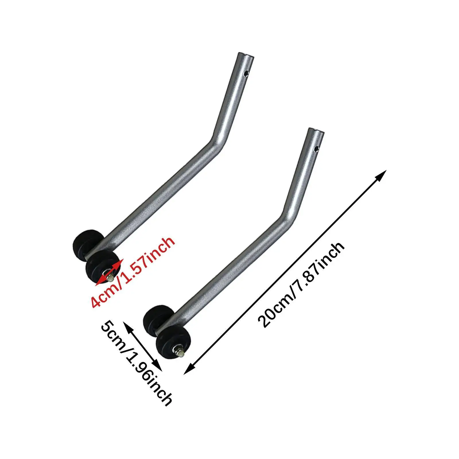 2 Pieces Wheelchairs Anti Rollovers Reverse Wheel Aluminum Alloy Universal Wheelchairs Stabilizer Wheels Elderly Patient