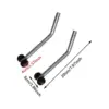 2 Pieces Wheelchairs Anti Rollovers Reverse Wheel Aluminum Alloy Universal Wheelchairs Stabilizer Wheels for Elderly Patient 6