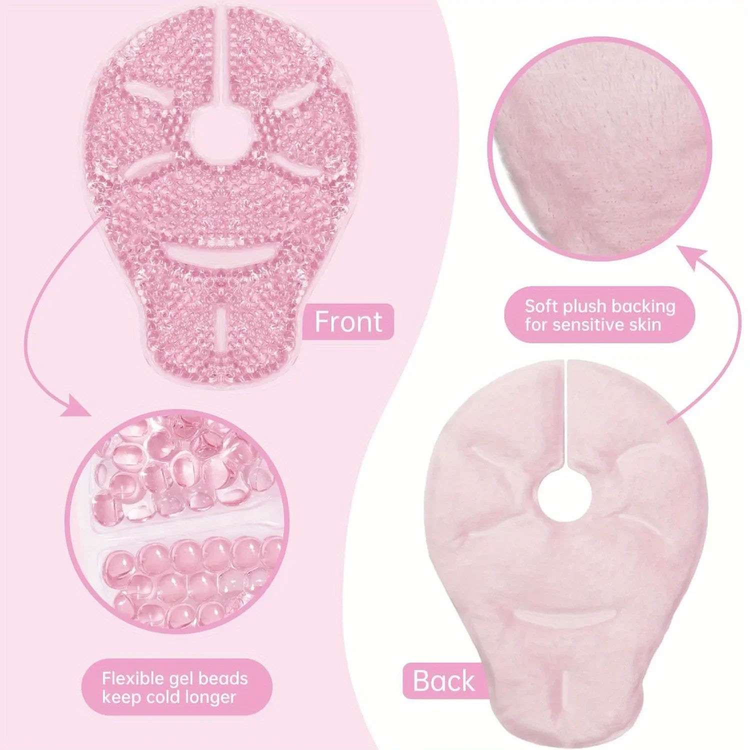 Breast Treatment Ice Pack Hot Cold Breast Pad, Nursing Pain, Mastitis, Swelling, Essential for Breastfeeding New Mothers