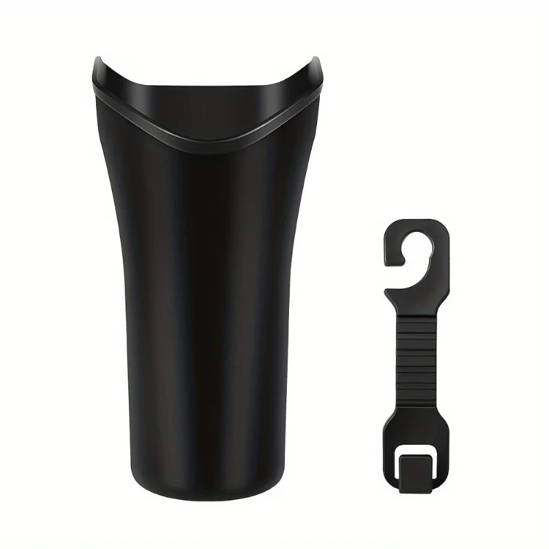 1 door hanging trash can hook storage bin hook-durable PP material in-car trash can