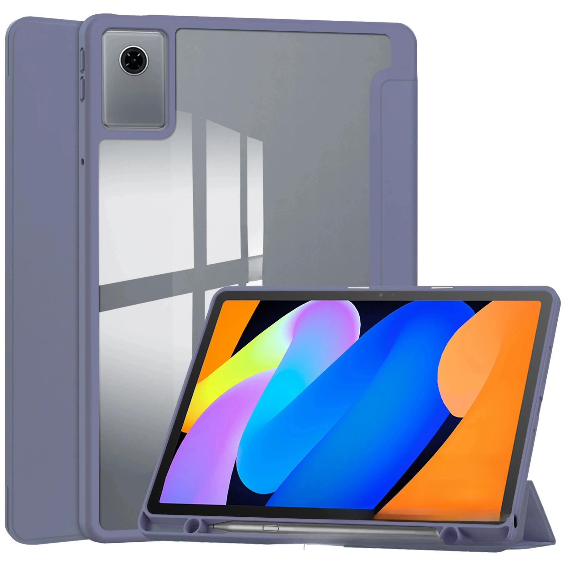 Für Lenovo Idea Tab11 Tablet-Hülle TB336FU Acryl-Stifthalter Tablet-Cover – Detail 23