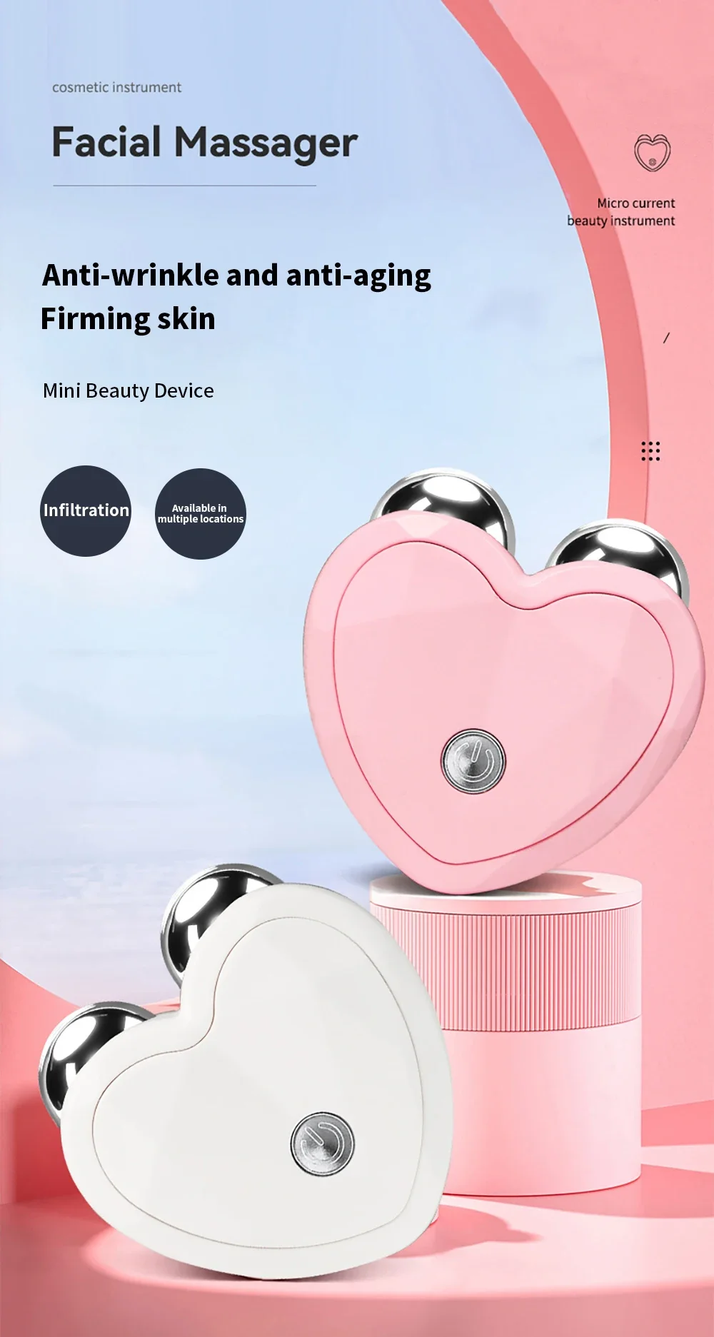 EMS Facial Massager - Anti-Aging Skin Lifter