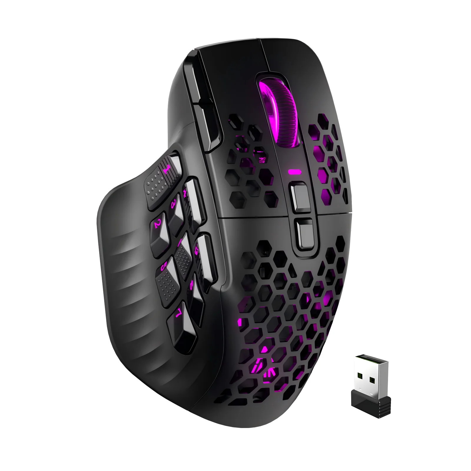 SOLAKAKA SM809 Pro Wireless MMO Gaming Mouse 1 SOLAKAKA SM809 Pro Wireless MMO Gaming Mouse 1