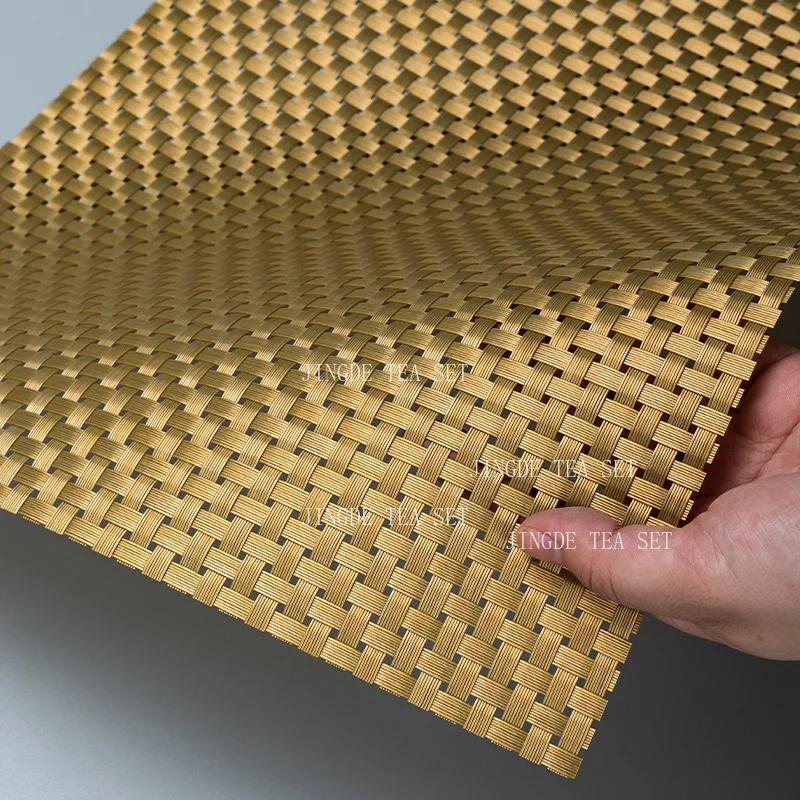 1pcs Tea Tray and Tea Residue Mat Kung Fu Teaset Accessories Bamboo Teamat Teapot Coaster Bamboo Mat Separated By Tea Net