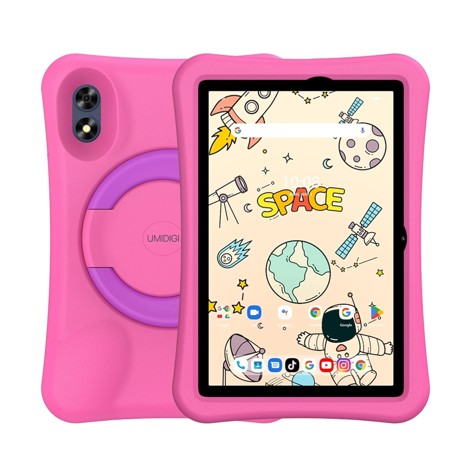 Umidigi G2 Tab Kids Tablet Pc 4Gb + 64Gb Android 13 Quad Core 10.1 "6000Mah Tablet Per Bambini Versione Globale Con Google Play
