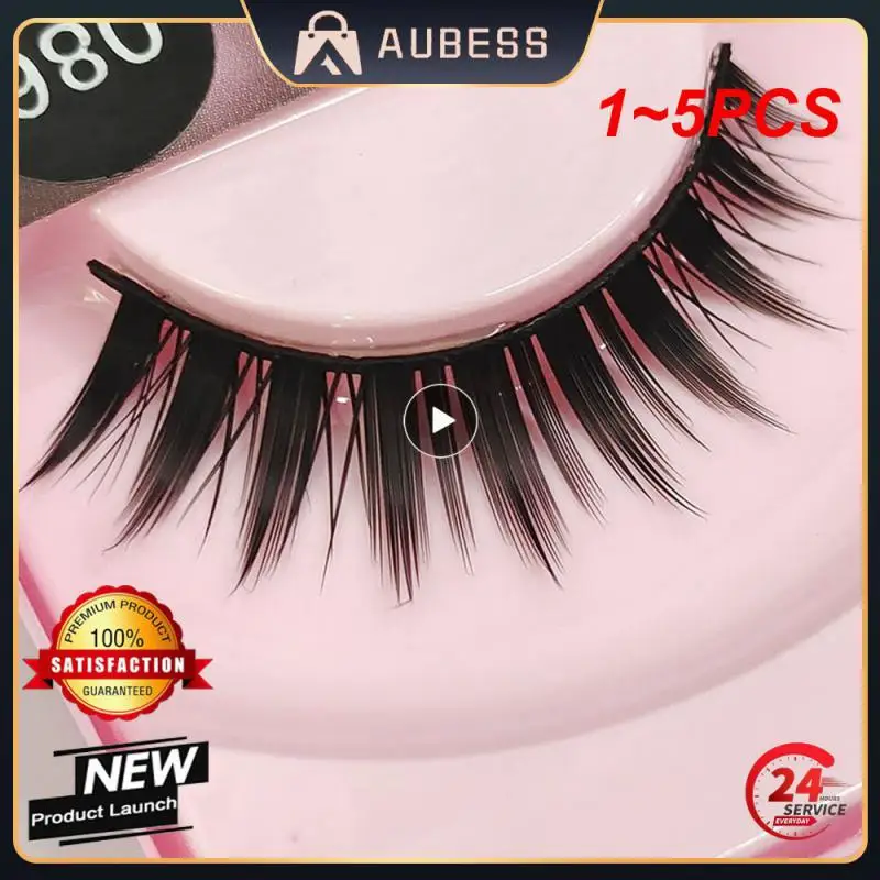 

1 ~ 5 шт. новые 3D норковые ресницы ручной работы завитые крылатые натуральные реалистичные грязные концы глаз удлиненные Толстые Накладные ресницы Мягкие Накладные ресницы