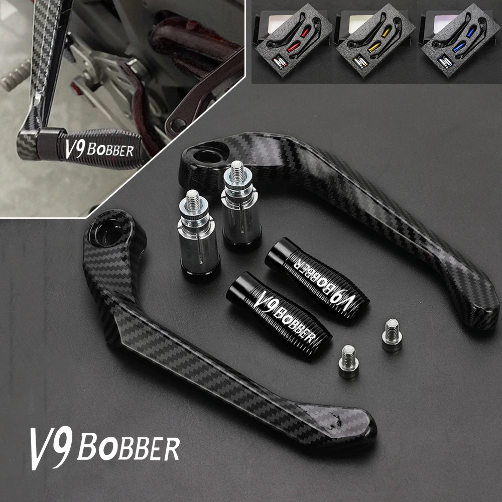 Per Moto Guzzi V9Bobber Roamer V9 Bobber 850/Roamer 850 2016-2020 Manopole Manubrio Leve Frizione Freno Protezione Moto