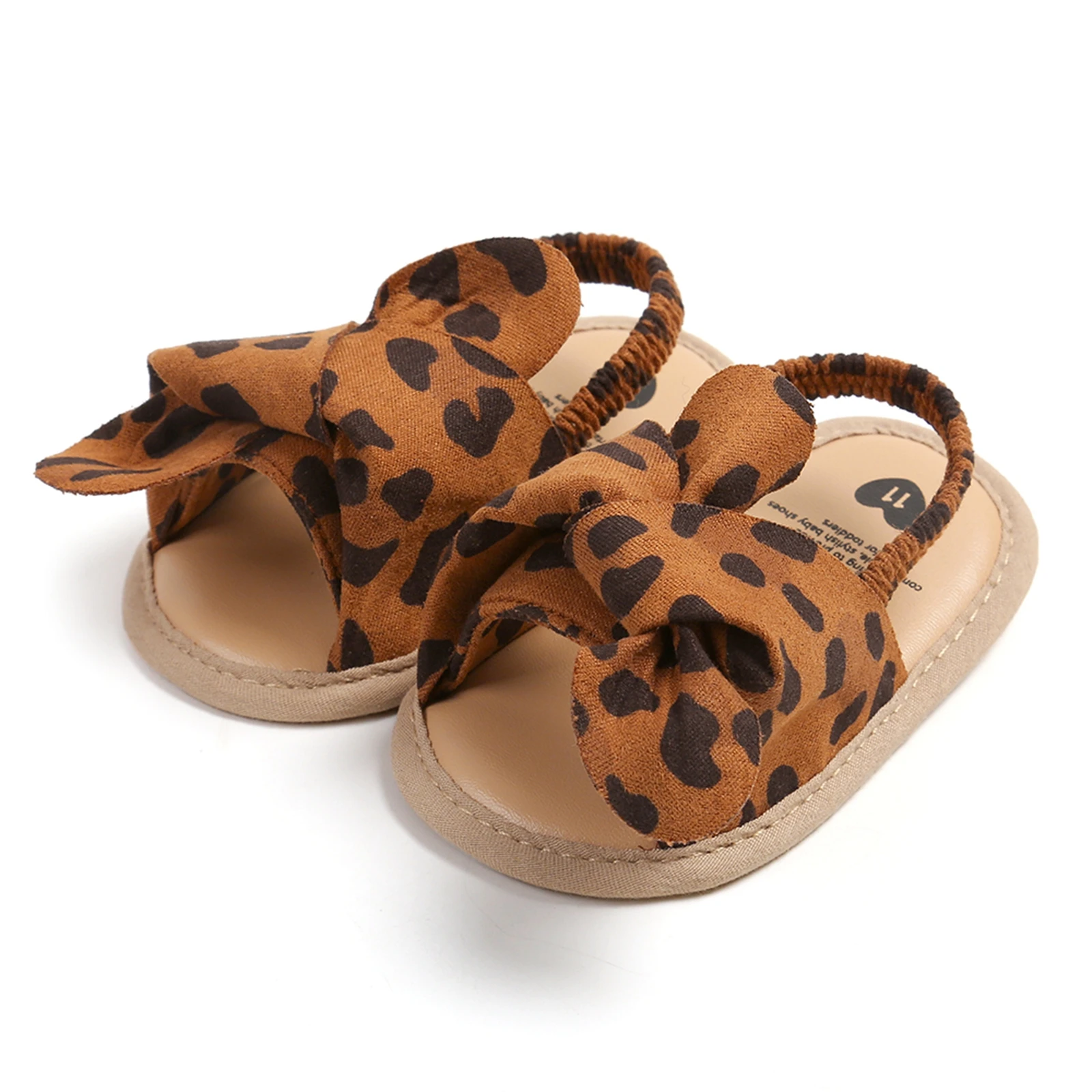 Cute Bowknot Infant Baby Girls Sandals Princess Anti-Slip Soft Sole Shoes Kid Children Beach Slipper Toddler First Walkers Shoes
