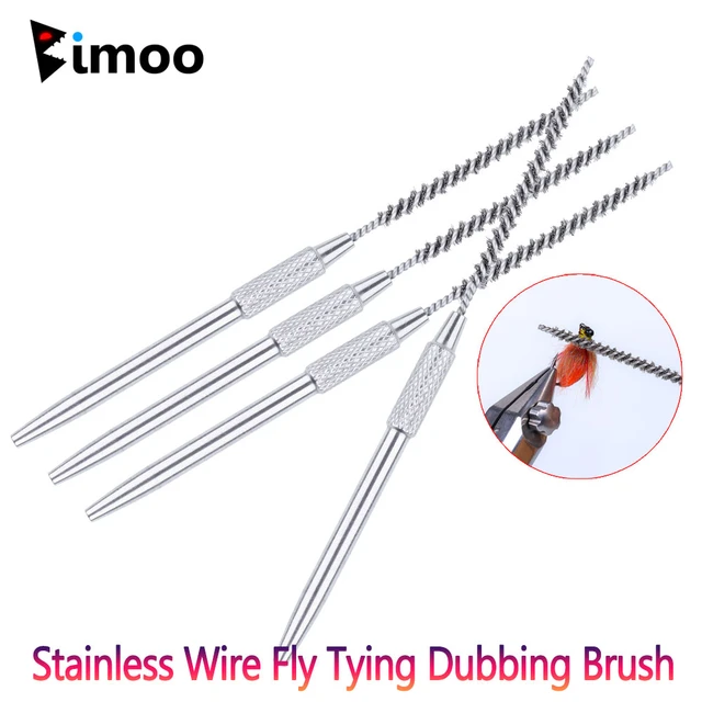 Bimoo 6PCS Long Tip Hackle Pliers Flies Hook Holder Clips Fly Tying Tool  Fly Fishing Accessories Nymph Dry Wet Fly Holder Clips - AliExpress