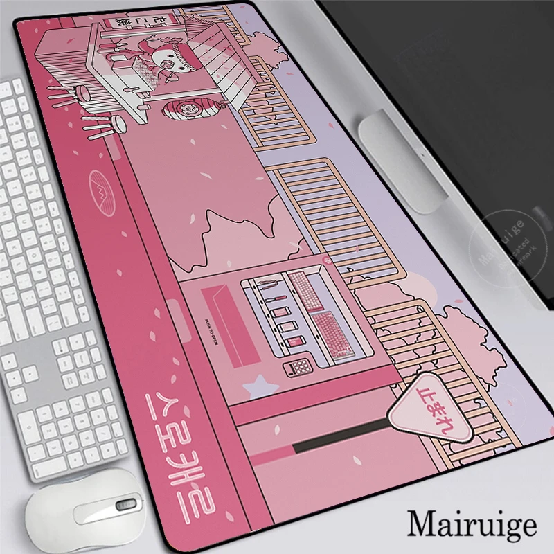 Alfombrilla de ratón dibujos de animales, alfombrilla de escritorio grande XXL, accesorios para juegos, tapete para teclado de Gamer, para LOL|Alfombrillas de ratón| AliExpress