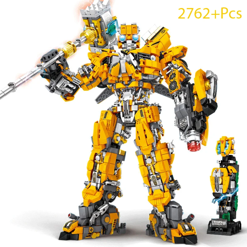 

New 2762+Pcs Technical Movie War Deformation Transform Robot Toys Building Blocks Bricks Model Birthday Gifts for Children MOC