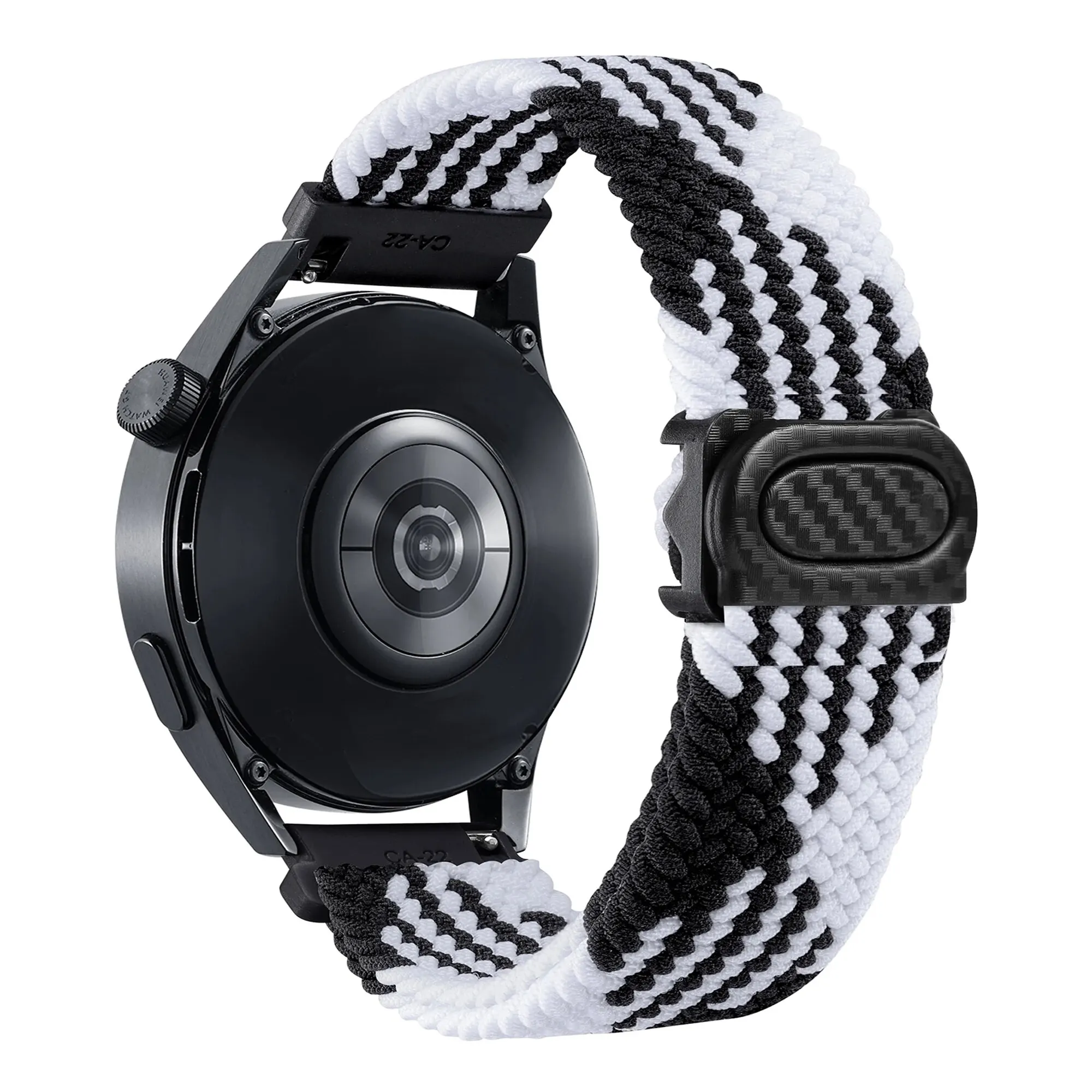 Nylon Braided Watch Strap - 20mm/22mm Adjustable Bracelet