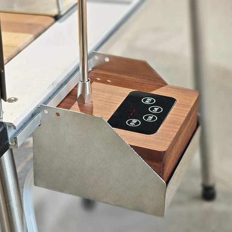 電気水ディスペンサーポンプ、ステンレス鋼シンク、屋外igtテーブル