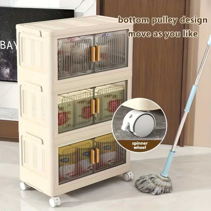 Stackable storage cabinet image 2